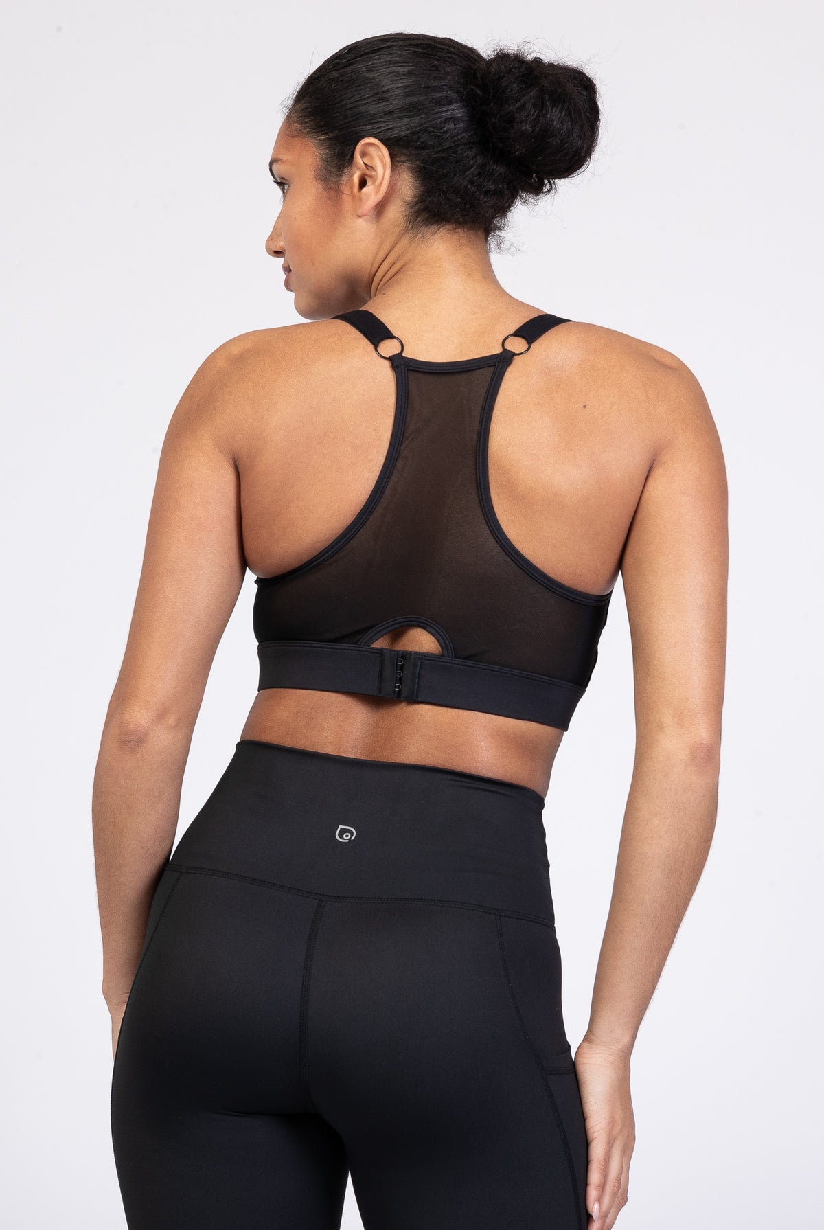 Lucie Nursing Sports Bra, High Impact, Supportive, largest chest, running, black