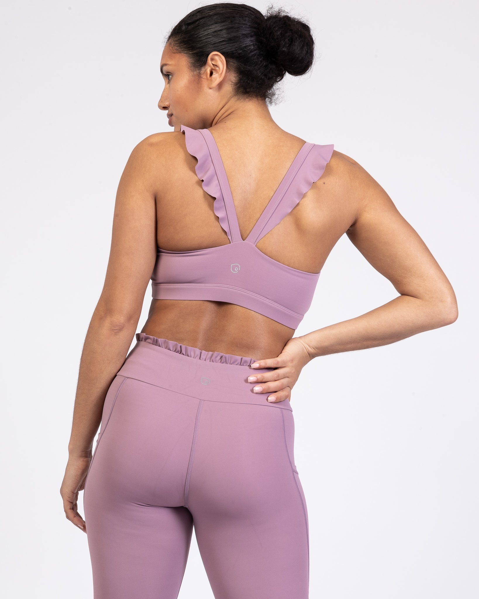 Madison Nursing Sports Bra, Medium Impact, Supportive, largest chest, running, lavender