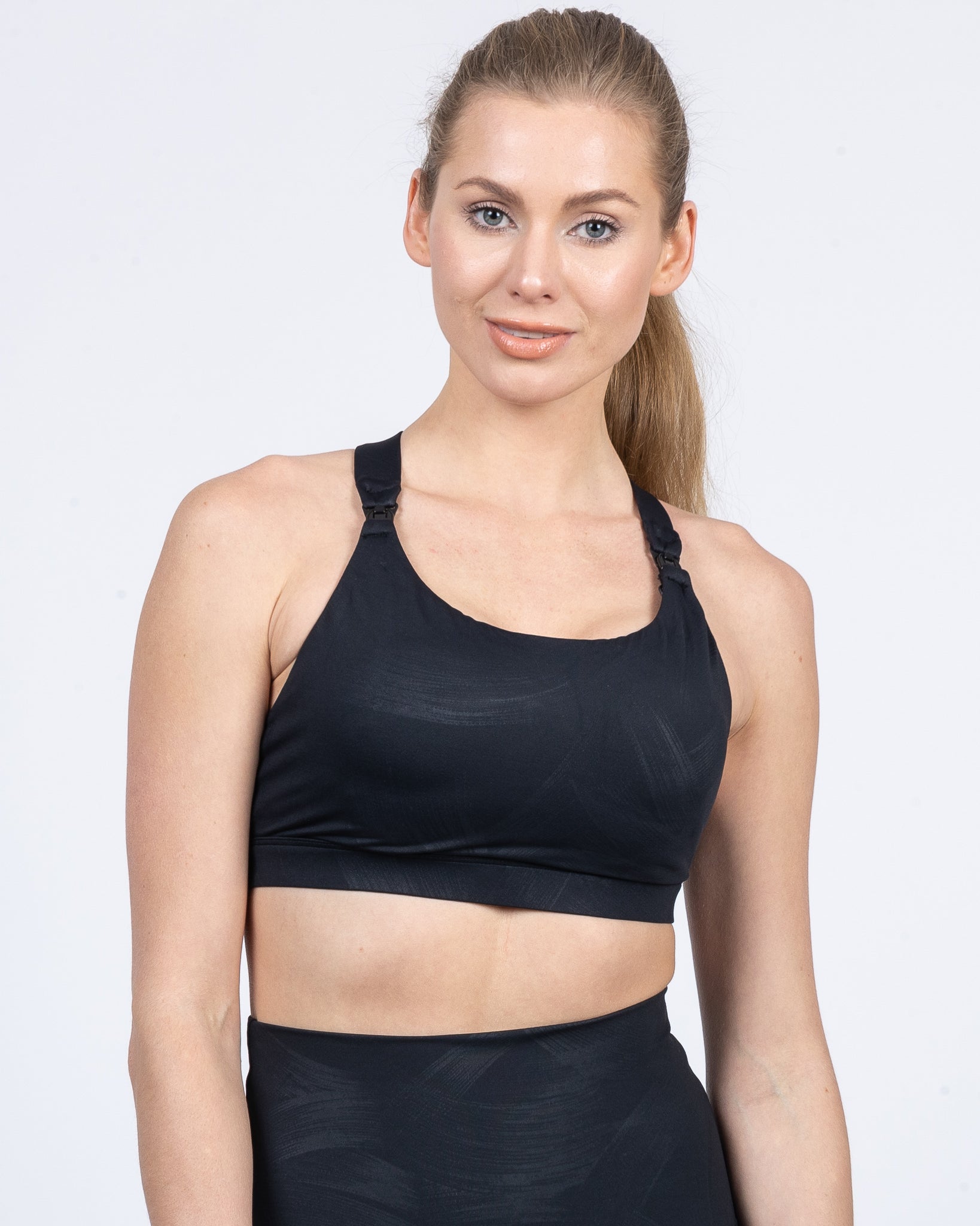 Venice 2 High Impact Nursing and pumping Sports Bra, clip down nursing bra, large cups, big chested, adjustable, Sweat and Milk