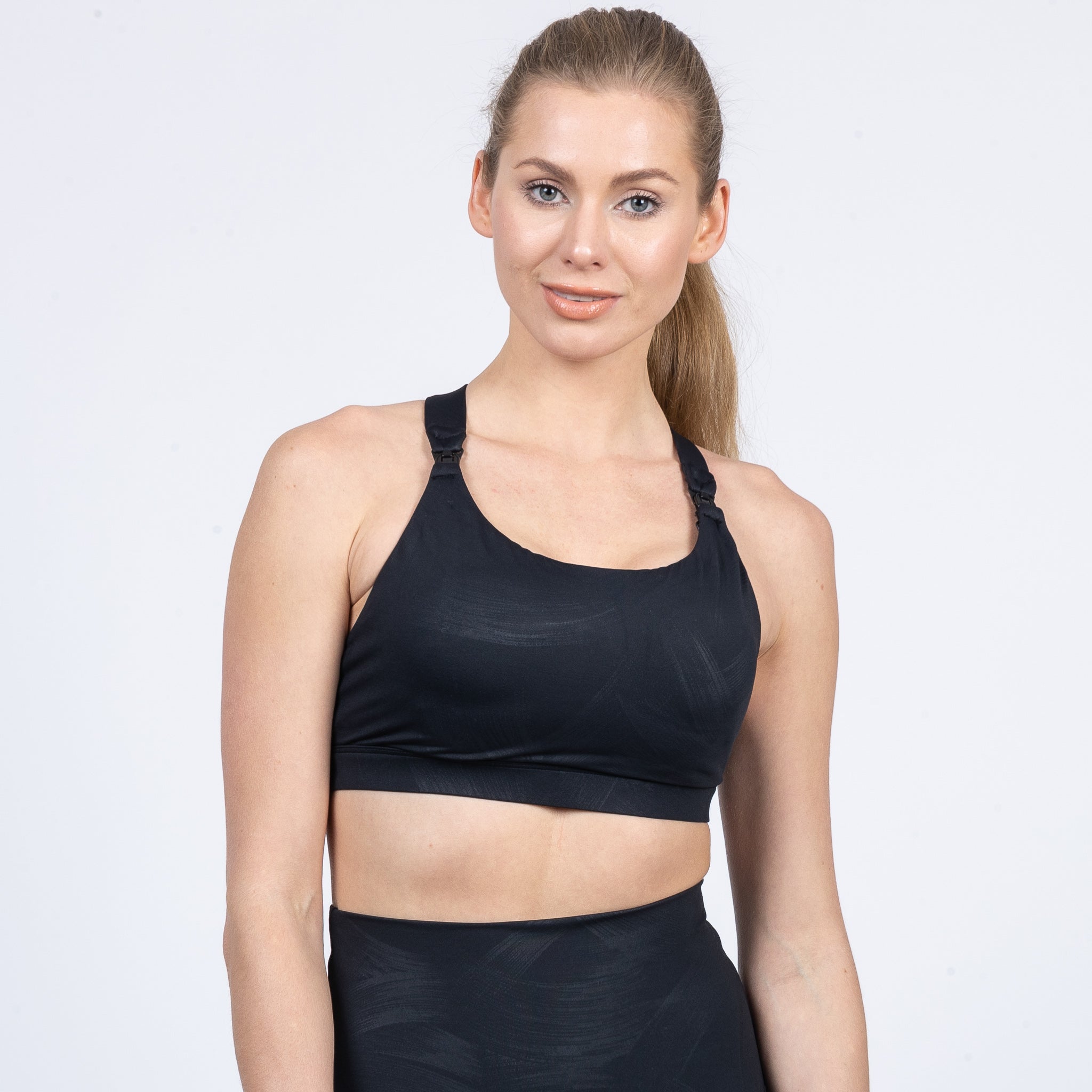 Venice 2 High Impact Nursing and pumping Sports Bra, clip down nursing bra, large cups, big chested, adjustable, Sweat and Milk
