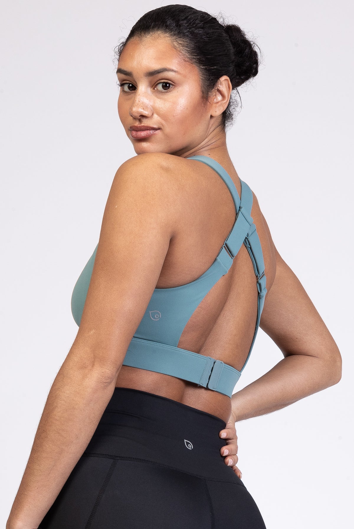 Venice 3 high impact nursing and pumping sports bra, DDD cup, seagrass, Sweat and Milk