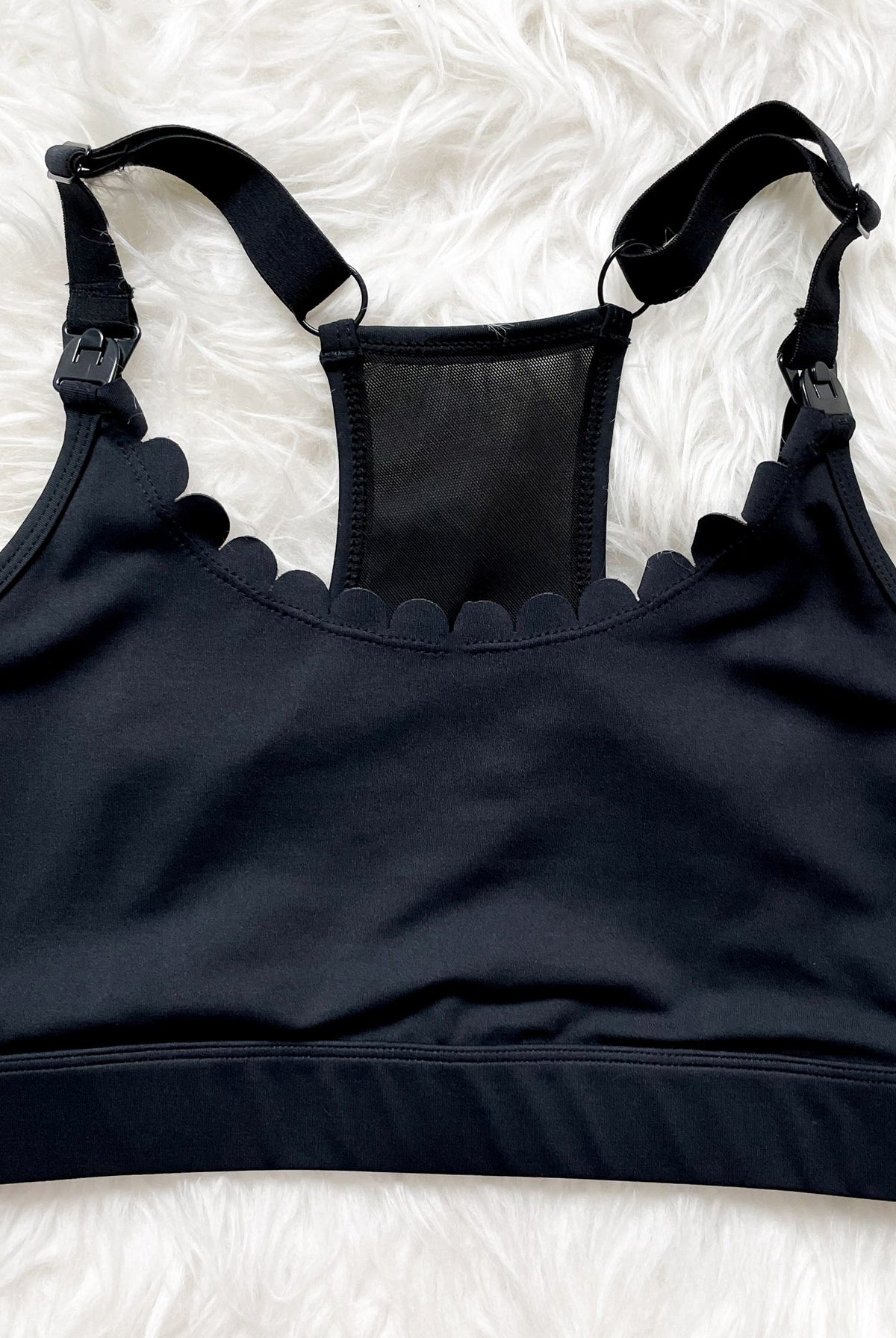 Lucie Nursing Sports Bra, High Impact, Supportive, largest chest, running, black