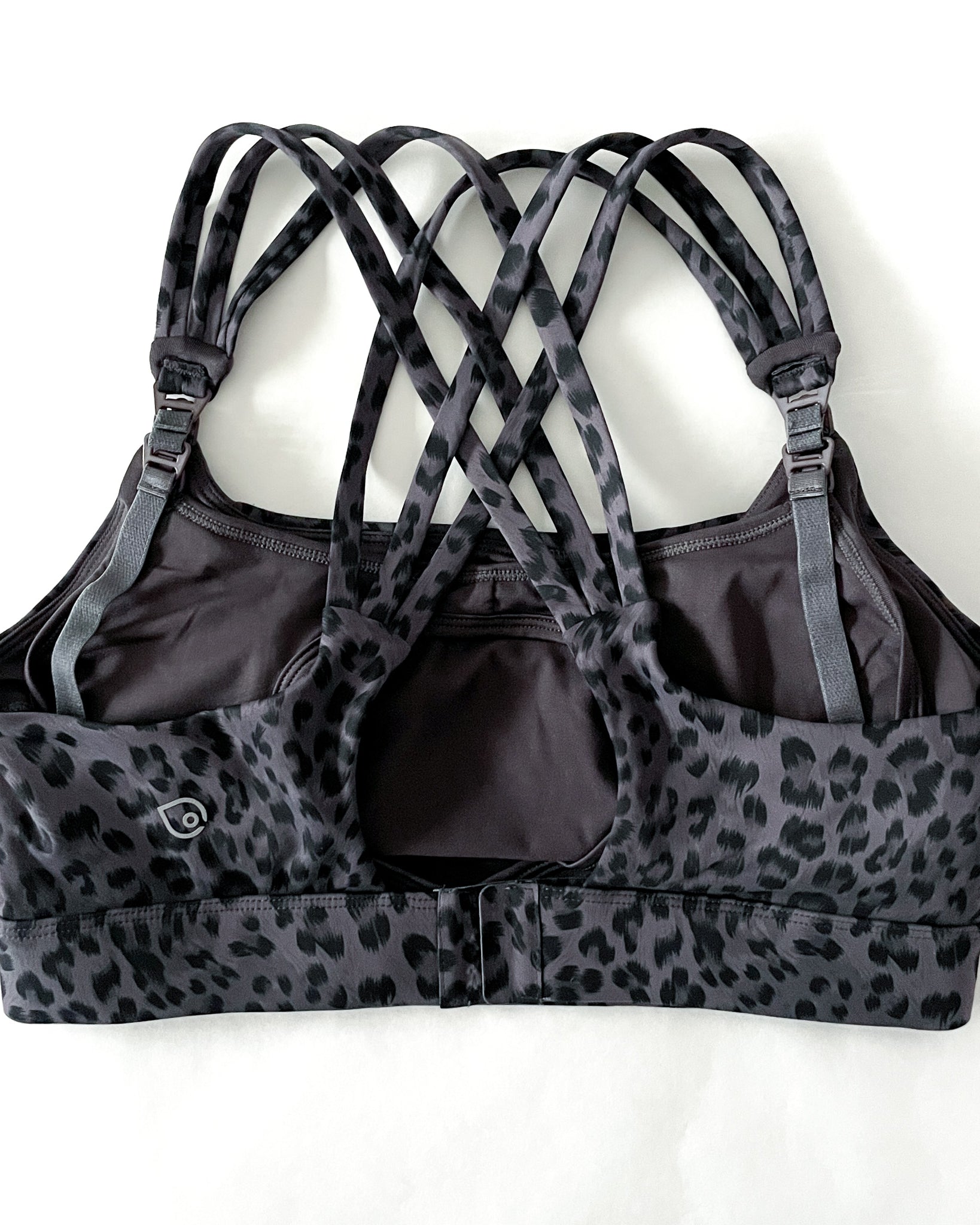 Chloe 4 high impact running nursing & pumping sports bra, high coverage, strappy back, A-G cups, sweat and milk