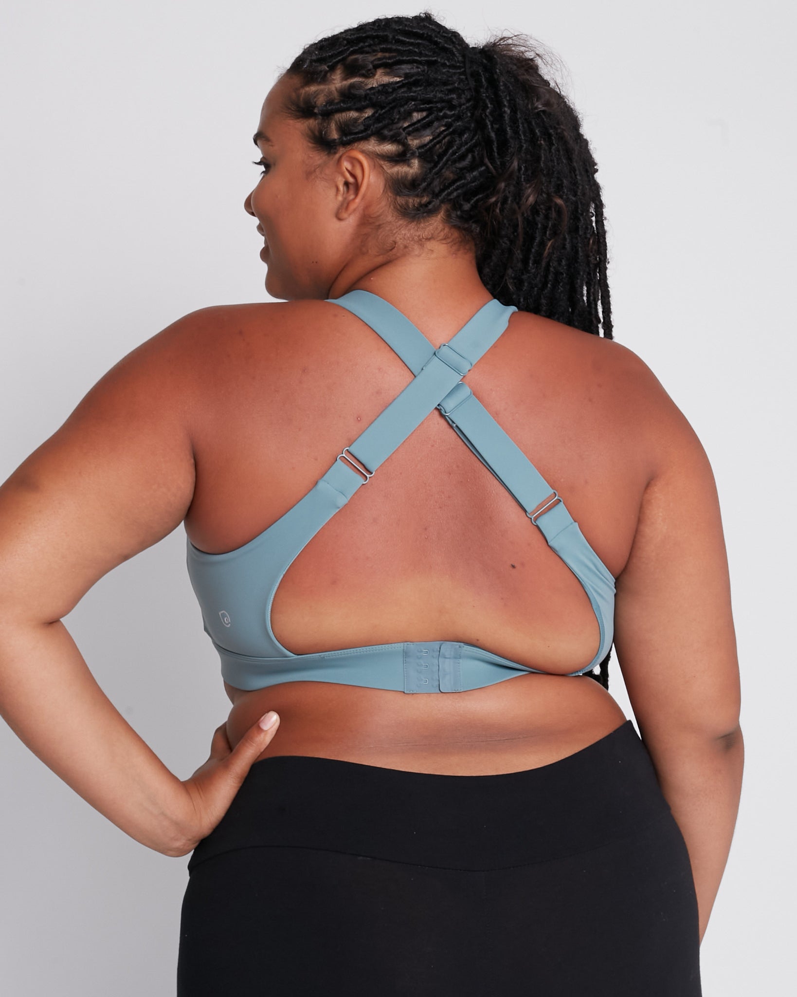 Venice 3 high impact nursing and pumping sports bra, DDD cup, seagrass, Sweat and Milk
