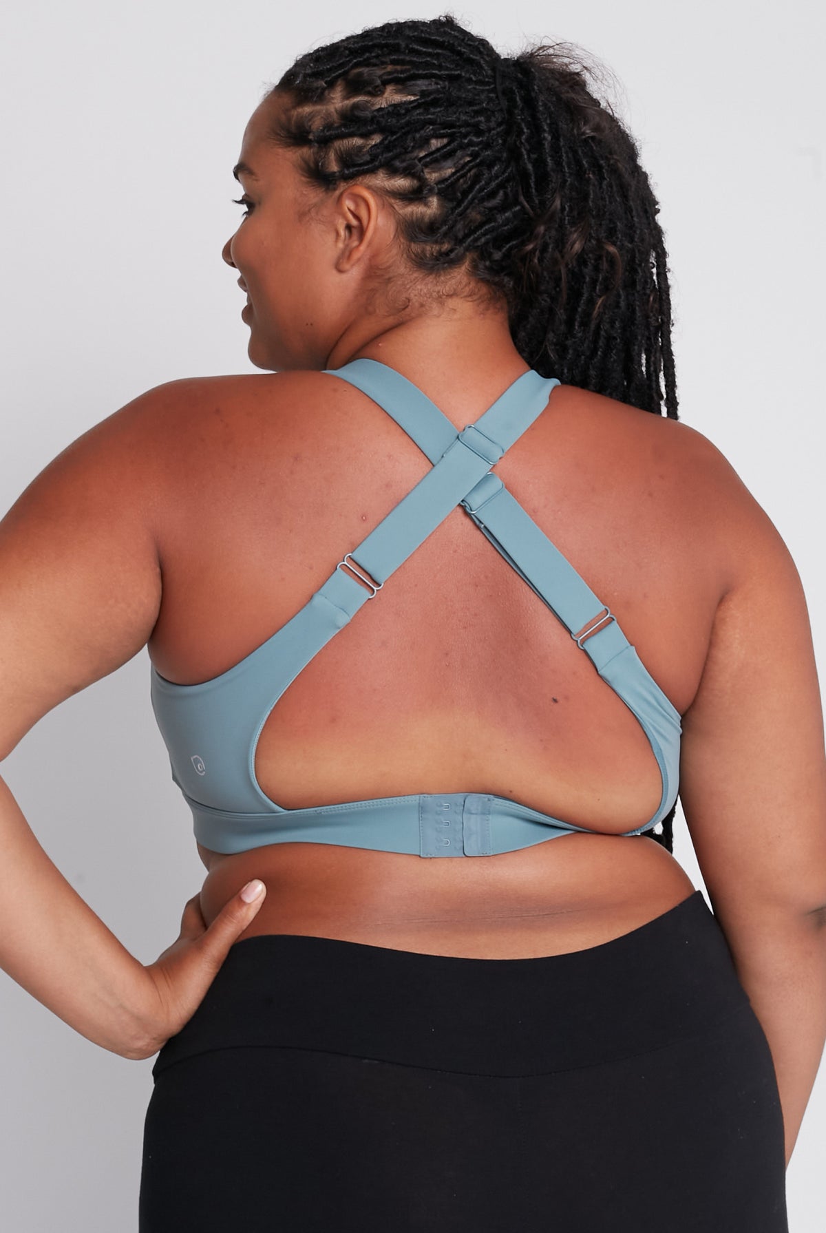 Venice 3 high impact nursing and pumping sports bra, DDD cup, seagrass, Sweat and Milk
