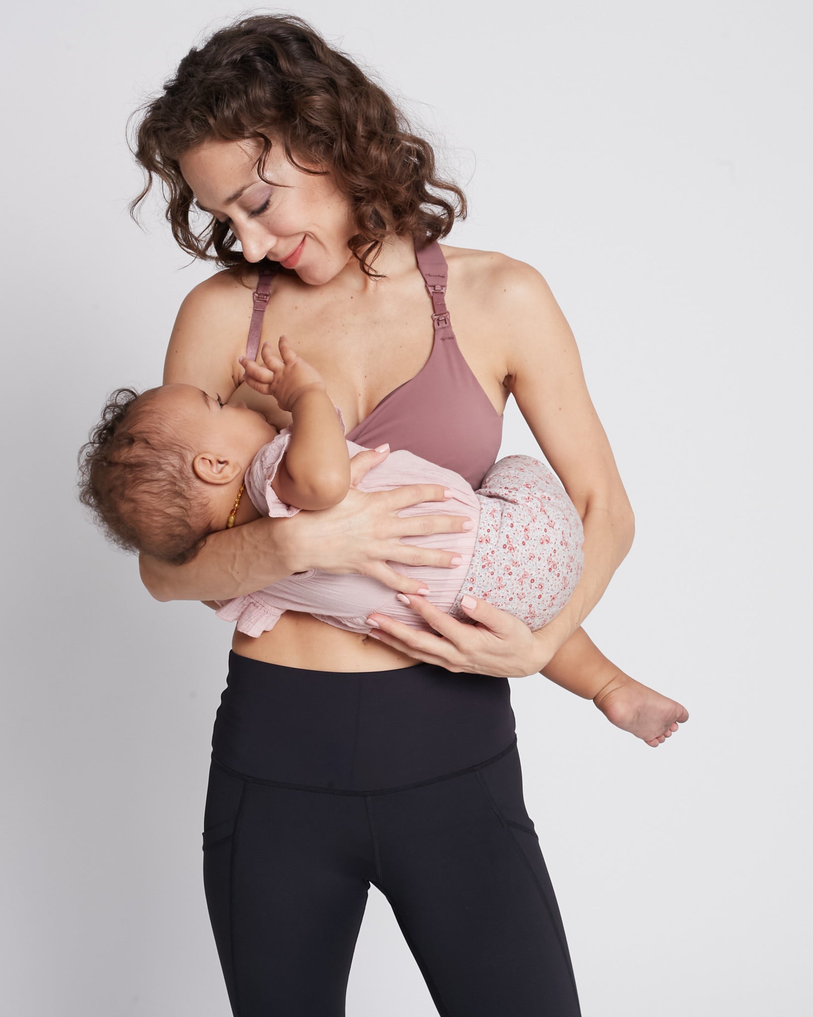 Venice 3 high impact running nursing & pumping sports bra, large cups, big chested, sweat and milk