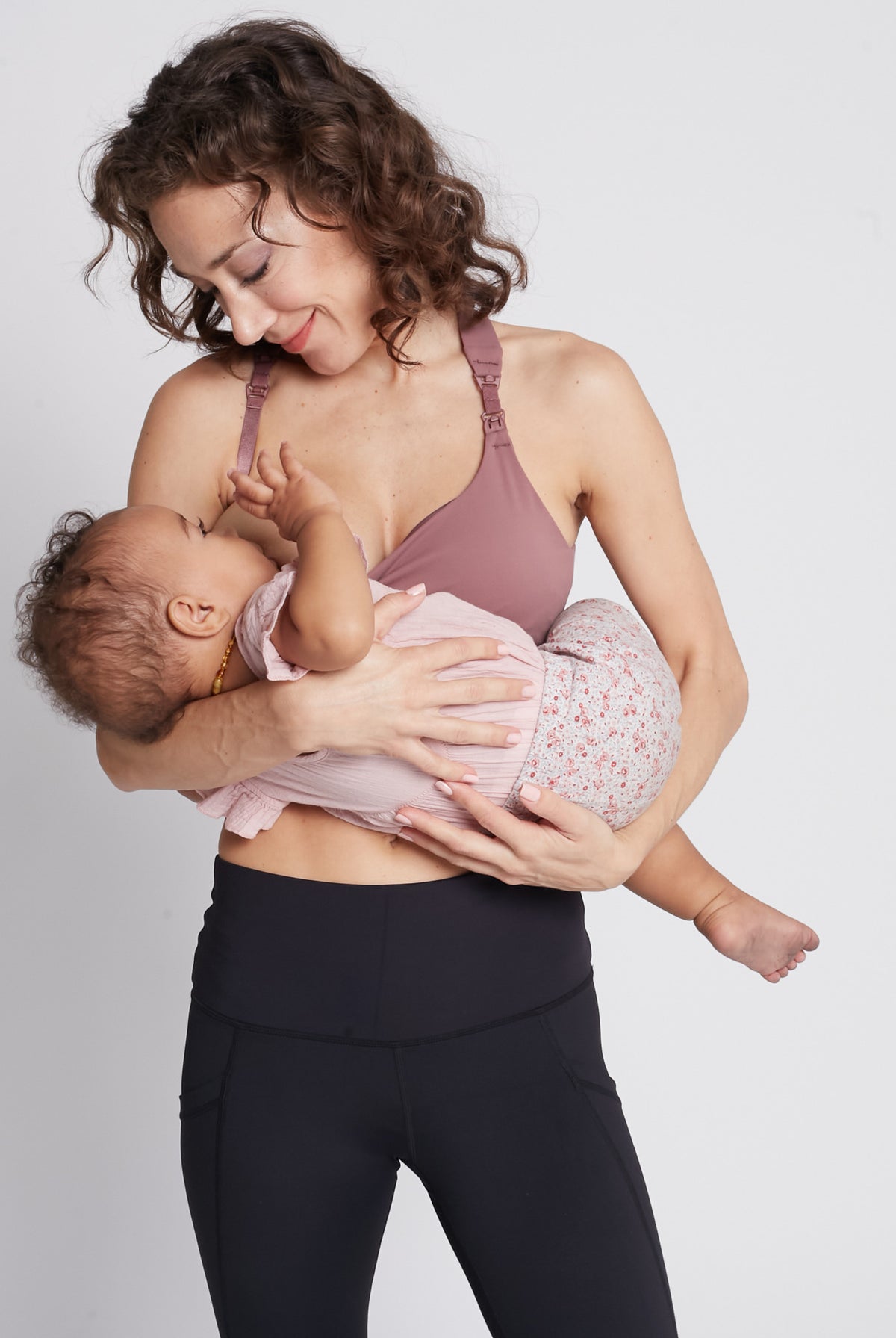 Venice 3 high impact running nursing & pumping sports bra, large cups, big chested, sweat and milk