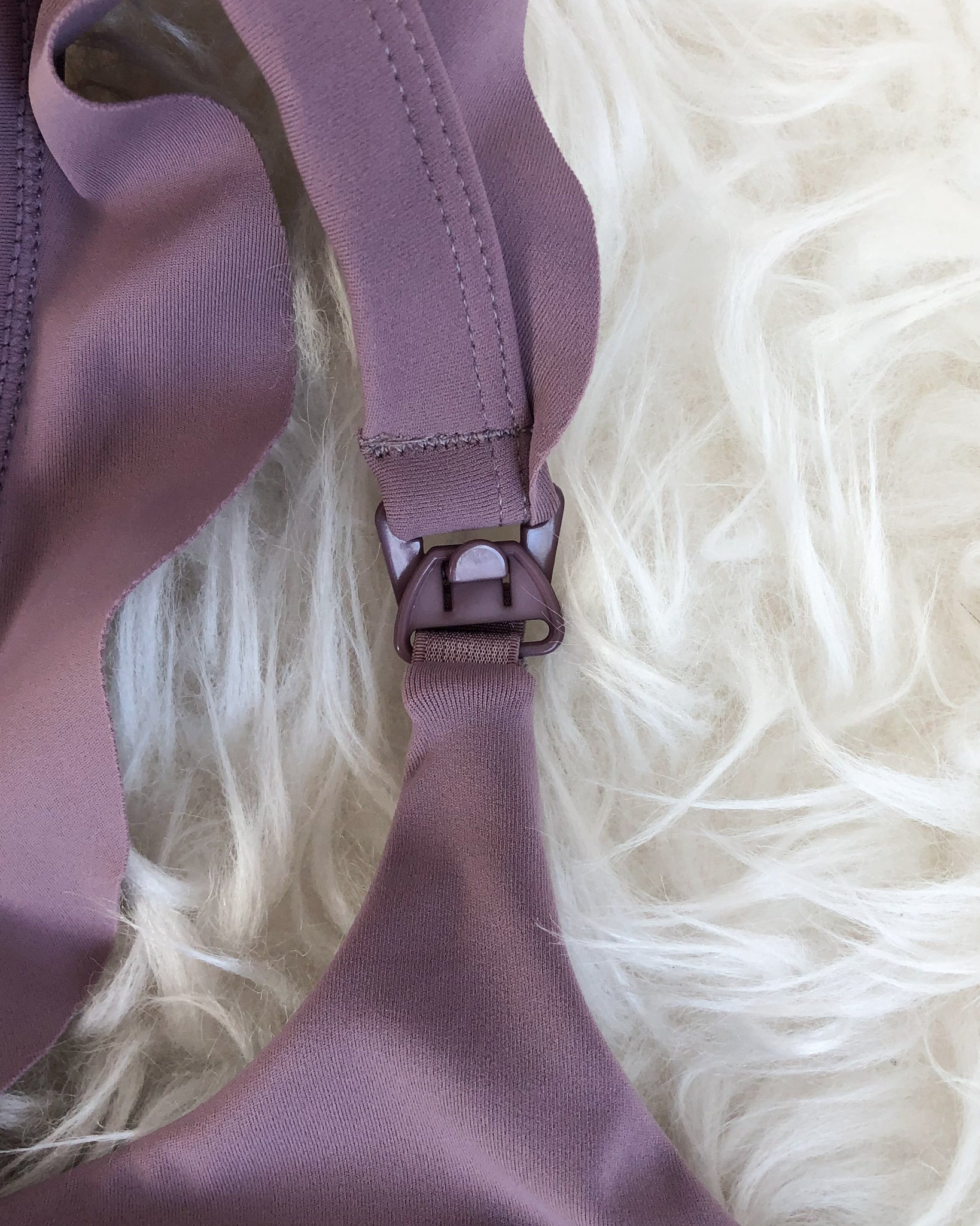 Madison Nursing Sports Bra, Medium Impact, Supportive, largest chest, running, lavender