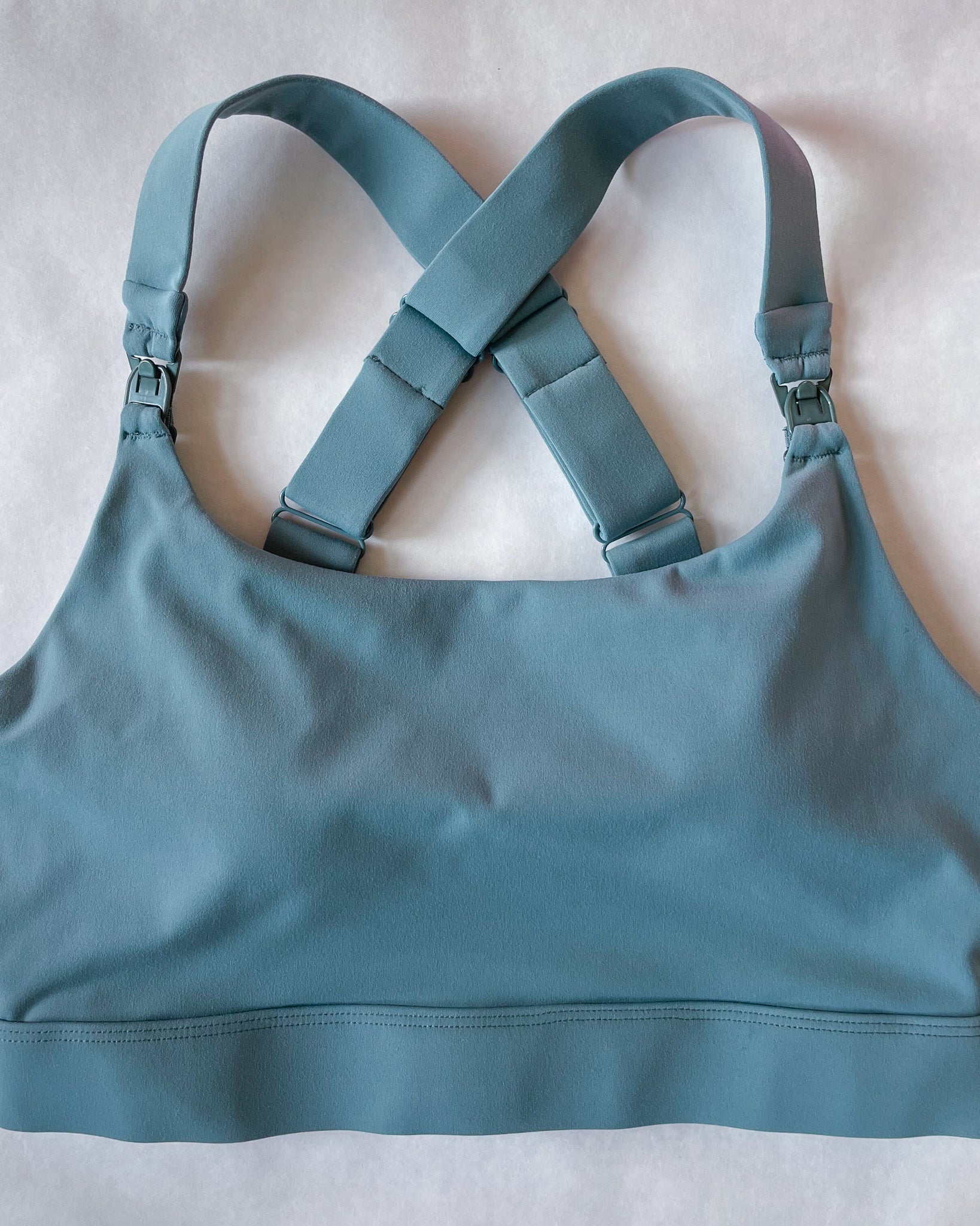 Venice 3 high impact nursing and pumping sports bra, DDD cup, seagrass, Sweat and Milk