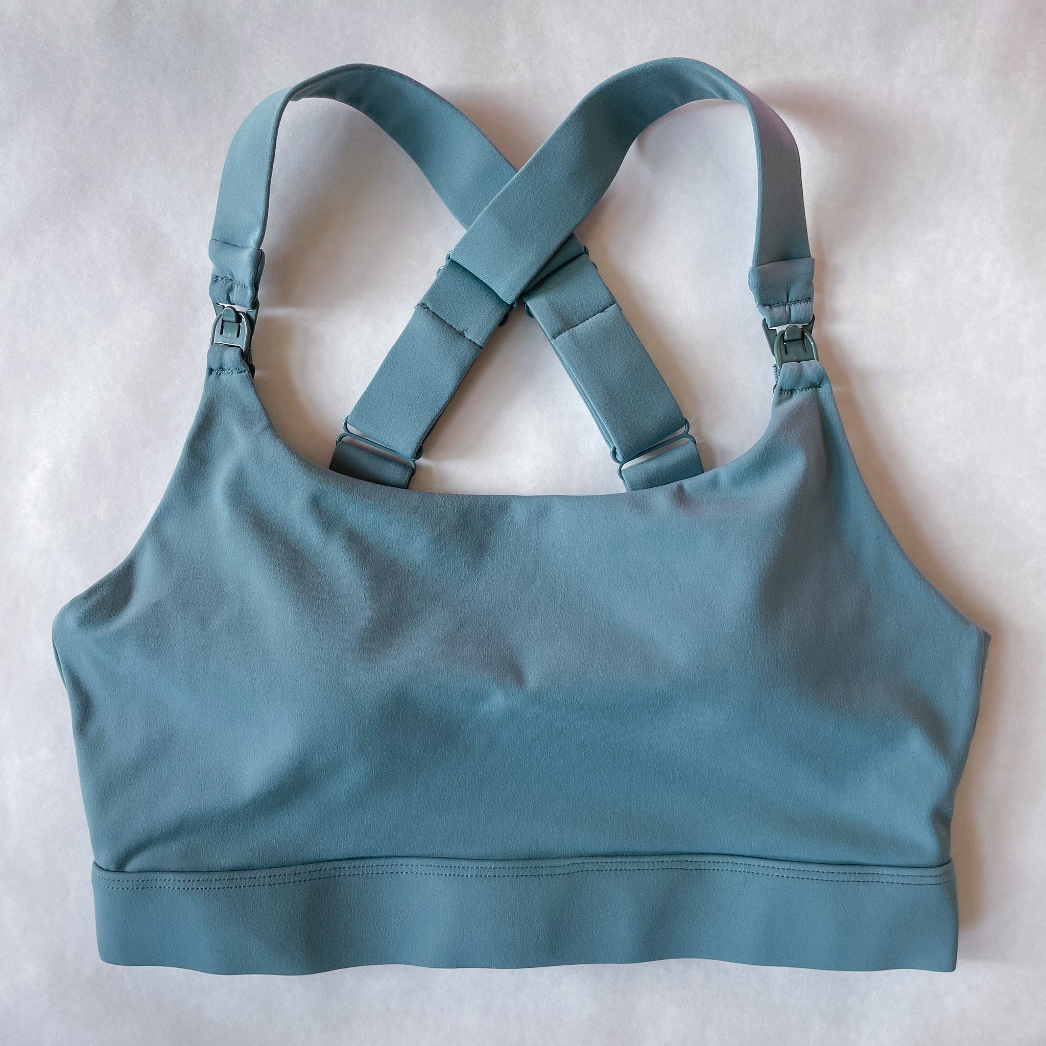 Venice 3 high impact nursing and pumping sports bra, DDD cup, seagrass, Sweat and Milk