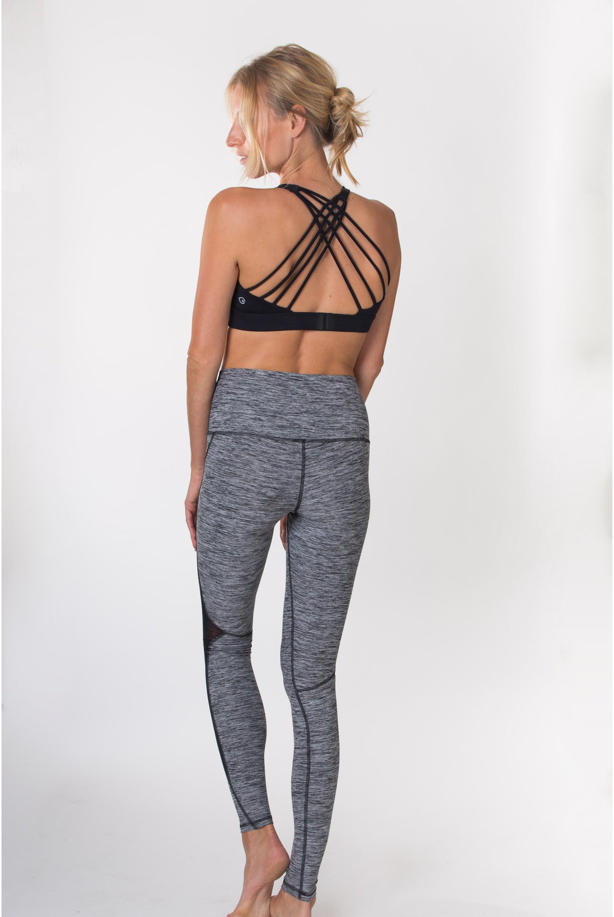 Océane 2 - Yoga Nursing Sports Bralette (Noir) - Sweat and Milk LLC