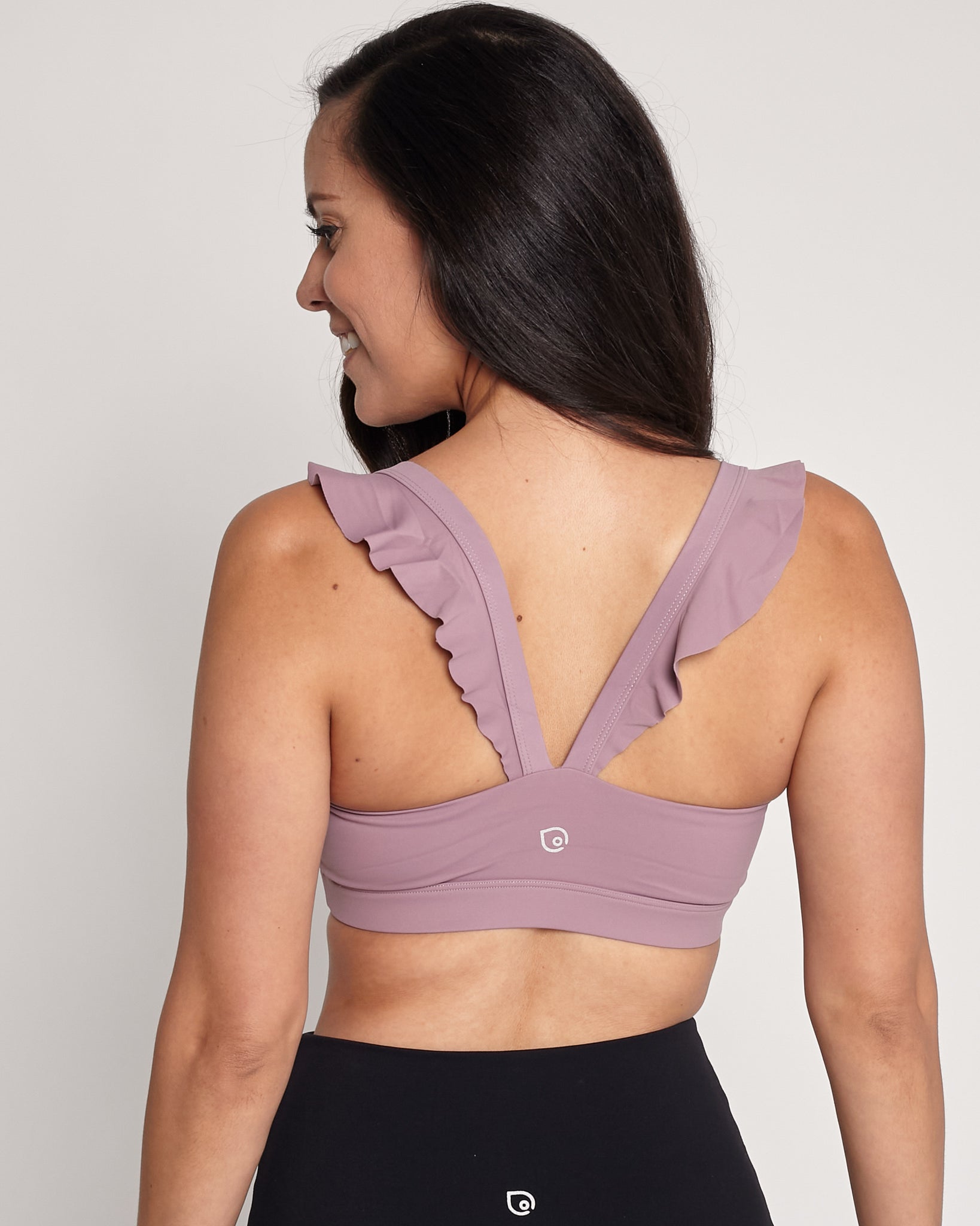 Madison Nursing Sports Bra, Medium Impact, Supportive, largest chest, running, lavender