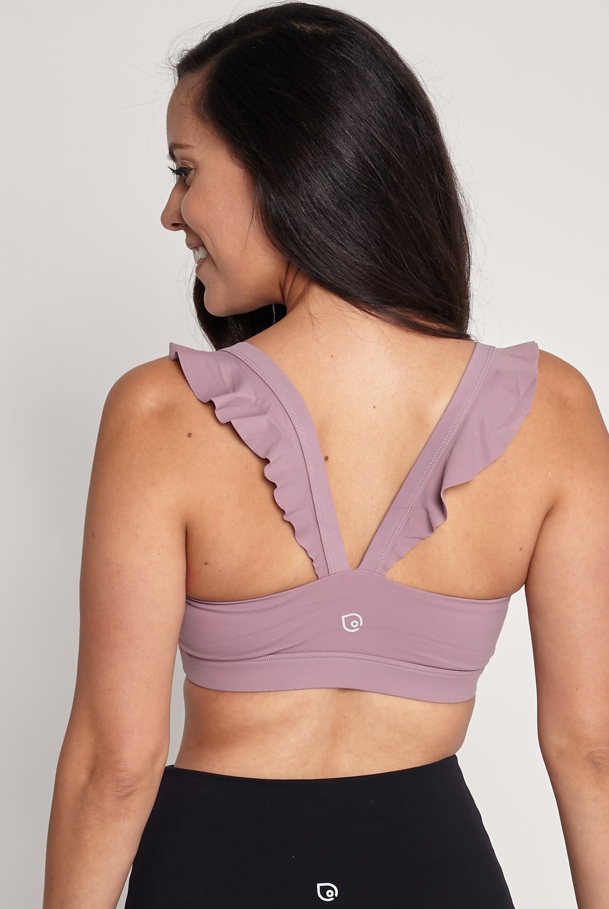 Madison Nursing Sports Bra, Medium Impact, Supportive, largest chest, running, lavender