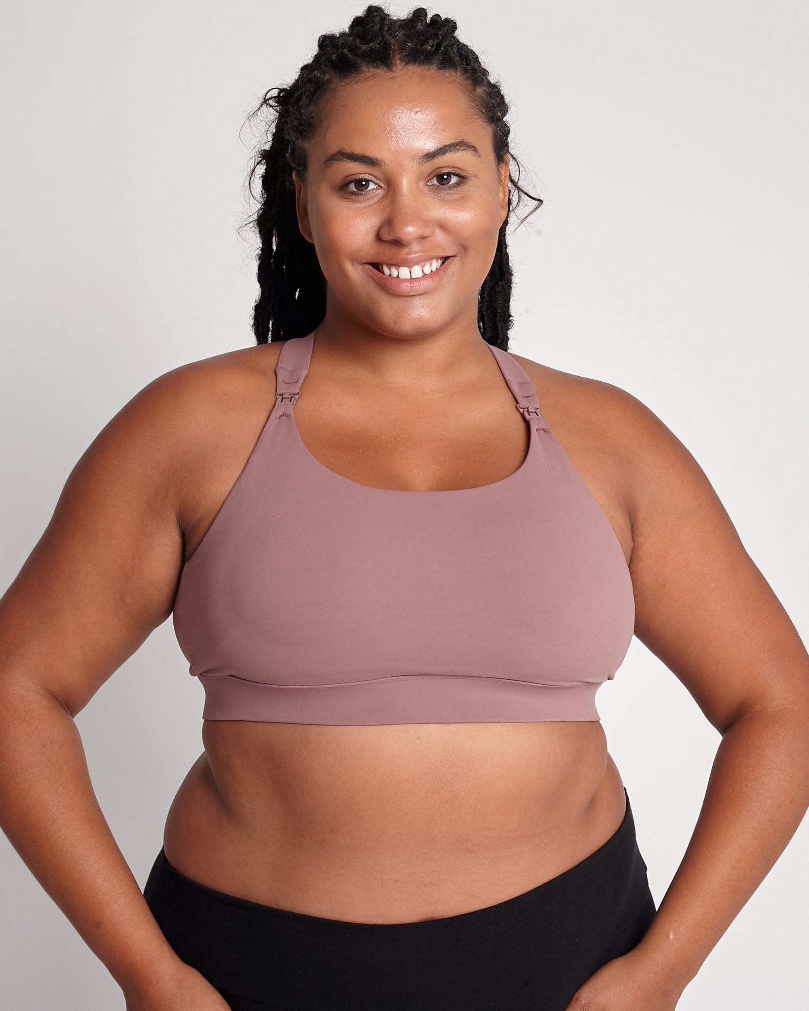 Venice 3 high impact running nursing & pumping sports bra, large cups, big chested, sweat and milk