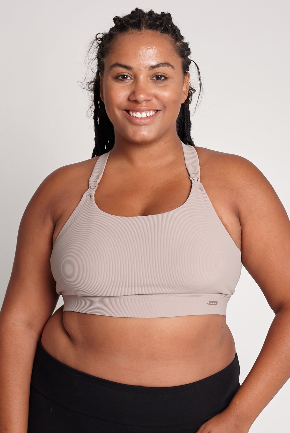 Venice high impact nursing and pumping sports bra, large chest, big cups, sweat and milk