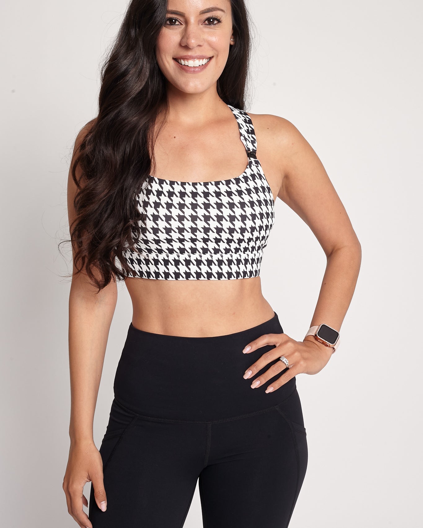 Chloe 4 running high impact nursing & pumping sports bra, large chest, big cups, sweat and milk