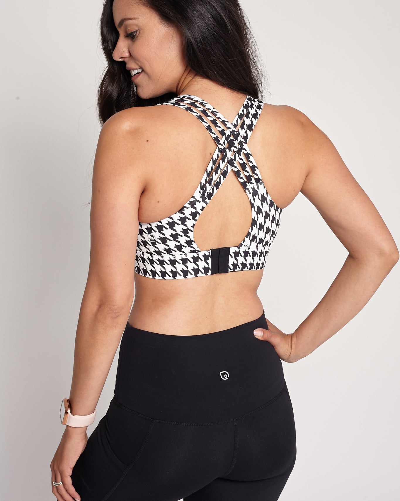 Chloe 4 running high impact nursing & pumping sports bra, large chest, big cups, sweat and milk