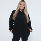 Organic nursing hoodie, oversized, sweat and milk