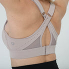 Venice 5 High impact nursing and pumping sports bra, large chested mom, A-G cups, sweat and milk 