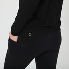 Stylish Open back nursing top long sleeve, sweat and milk