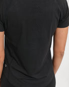 Mira running nursing tee, sweat and milk