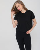 Abigail nursing tee, short sleeve, sweat and milk