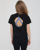 Abigail nursing tee, short sleeve, sweat and milk