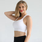 Venice 3 high impact nursing and pumping sports bra, sweat and milk