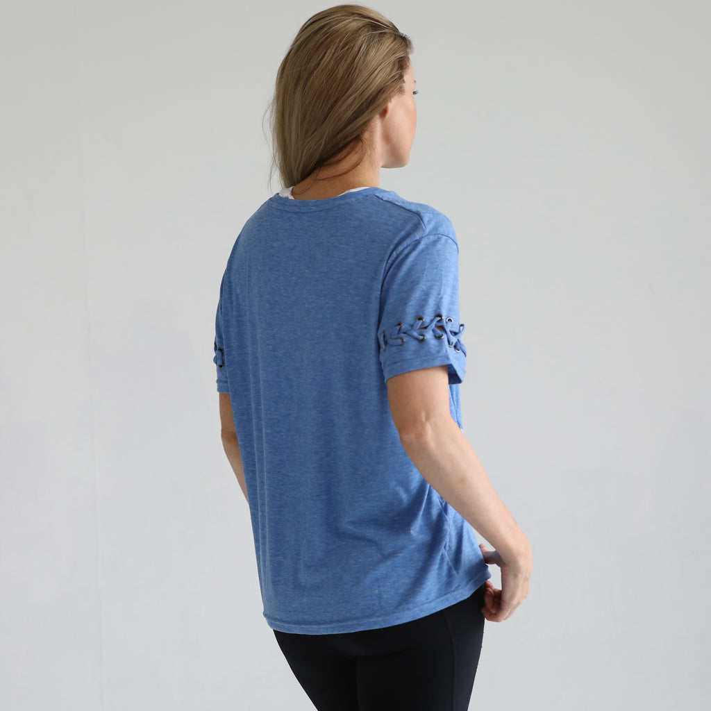 loose fit nursing t shirt with zippers, sweat and milk