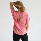 Harper nursing Tee with zippers, loose fit, sweat and milk