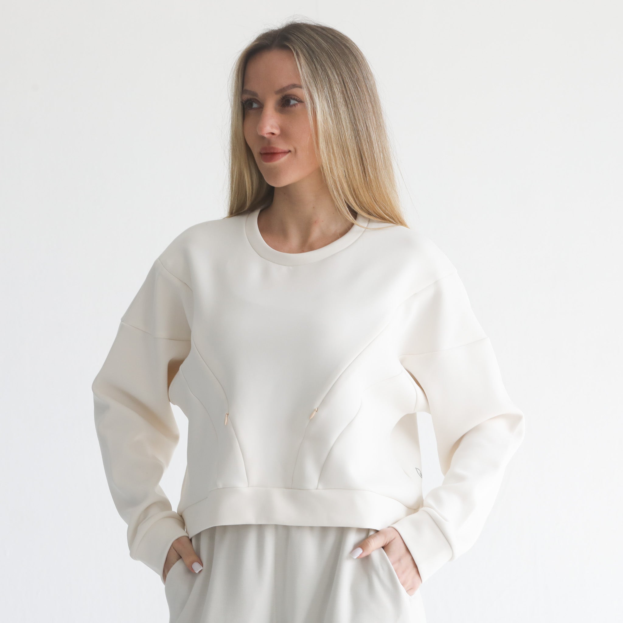 nursing sweatshirt, sweat and milk