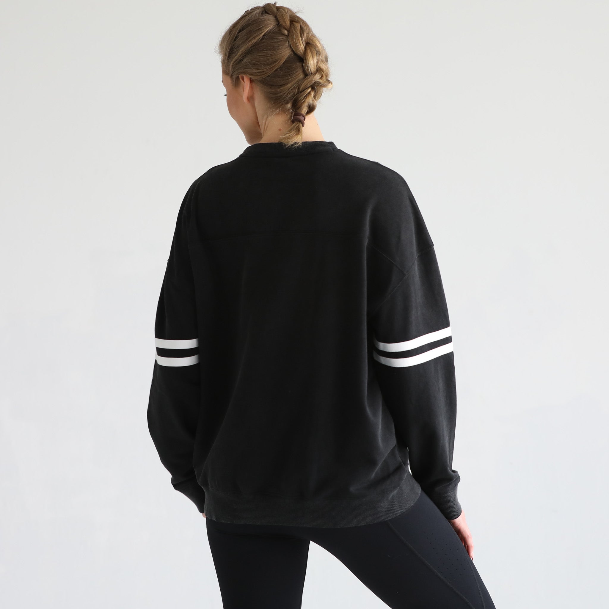 slouchy oversized nursing sweatshirt, sweat and milk