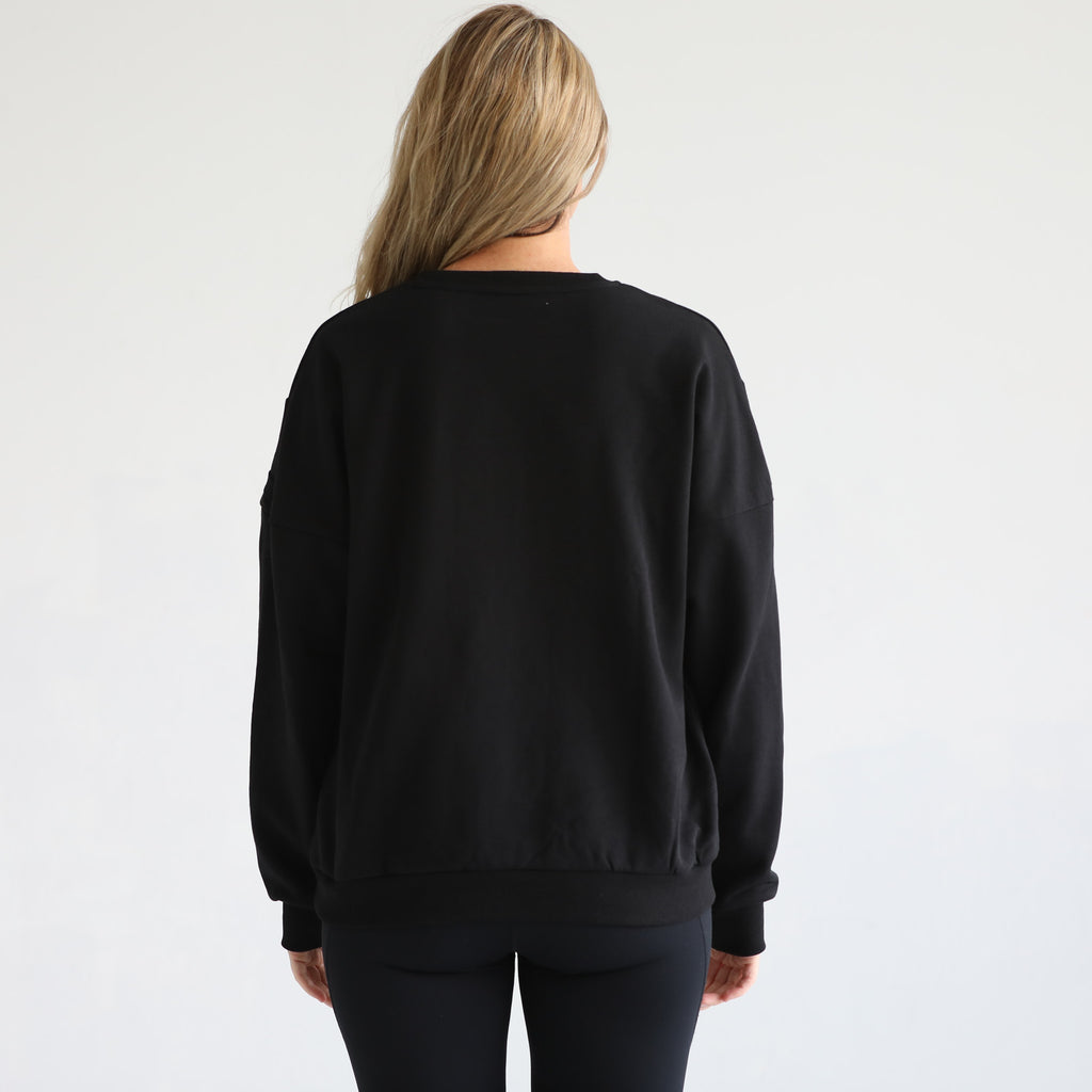 Oversized nursing pregnancy sweatshirt with zippers, sweat and milk