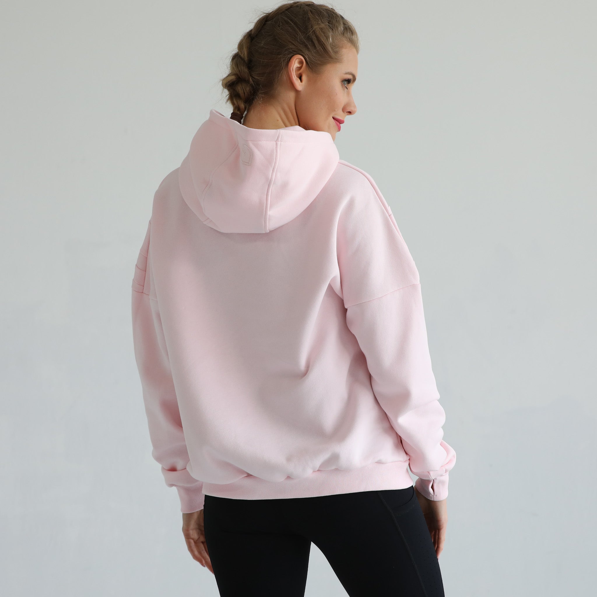 Oversized nursing and pregnancy hoodie, sweat and milk