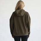 Oversized nursing and pregnancy hoodie, sweat and milk