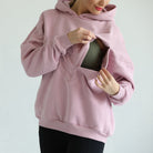 Oversized nursing and pregnancy hoodie, sweat and milk