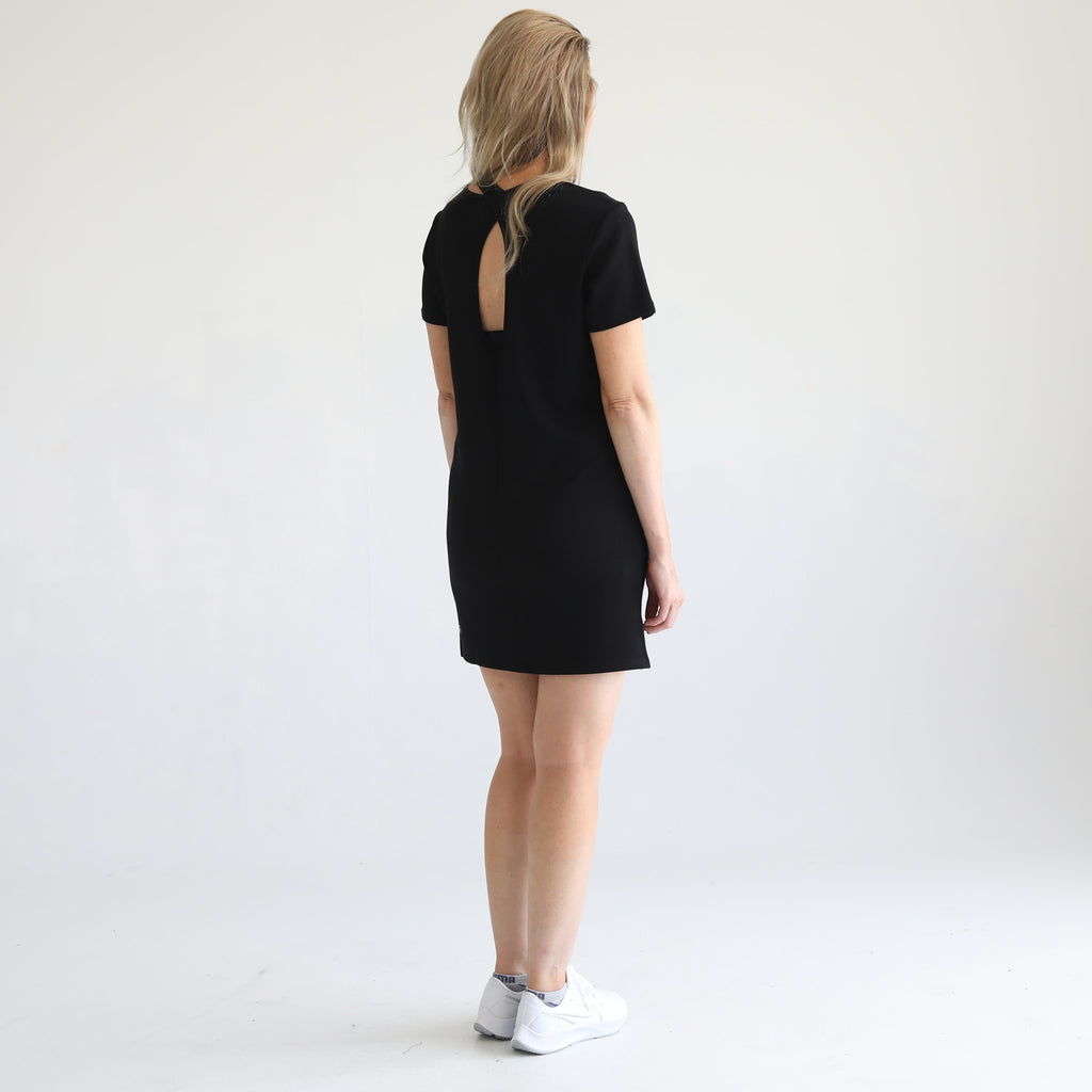 Nursing Tshirt Dress with zippers, Sweat and Milk