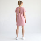 Nursing Tshirt Dress with zippers, Sweat and Milk