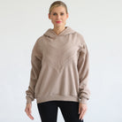 Oversized nursing and pregnancy hoodie, sweat and milk