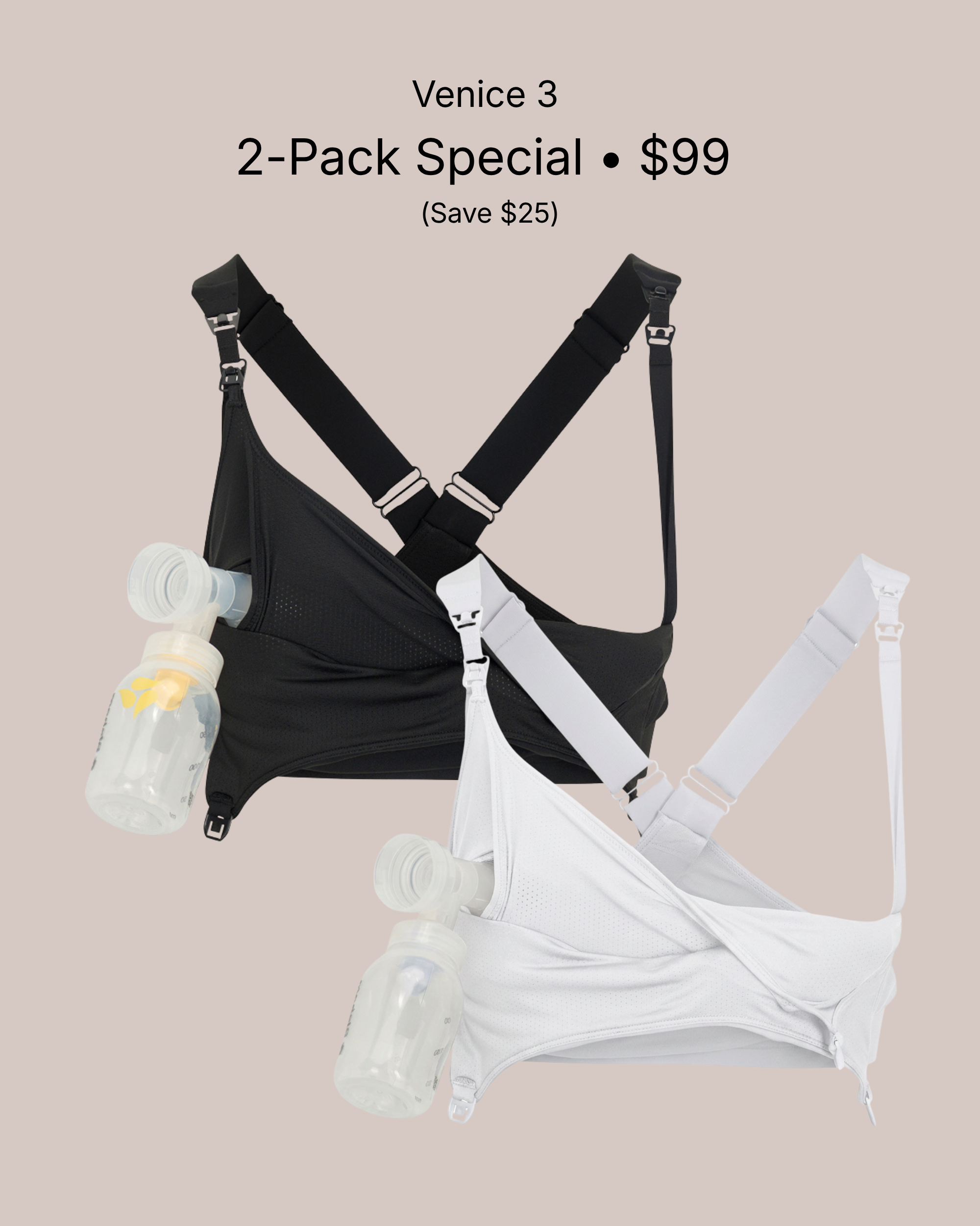 sweat and milk Venice 3 high impact duo special