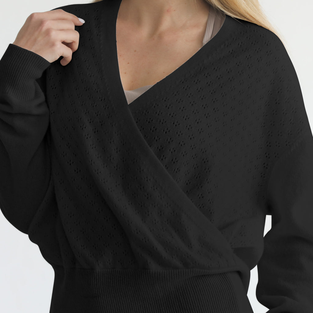 nursing cashmere sweater