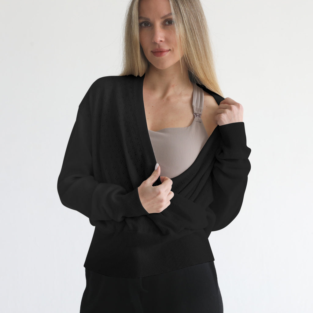 nursing cashmere sweater