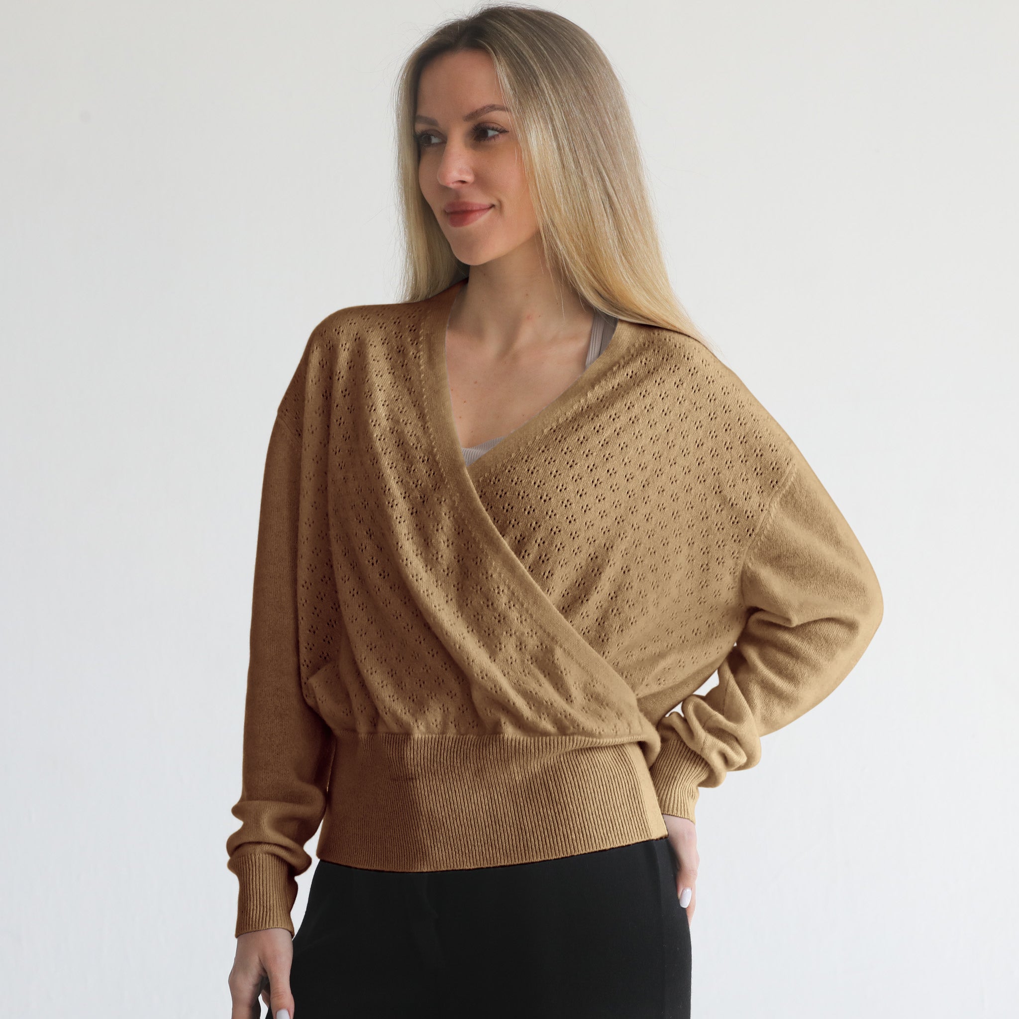 nursing cashmere sweater