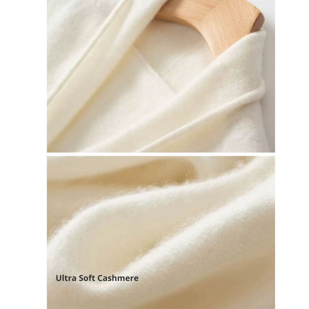 100% cashmere wrap sweater nursing