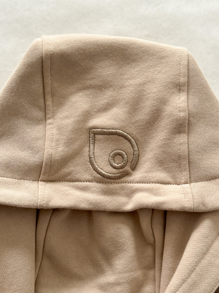 Nursing hoodie with zippers, organic cotton, Sweat and Milk