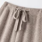 100% merino wool pants wide-leg