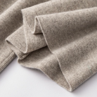 100% merino wool pants wide-leg