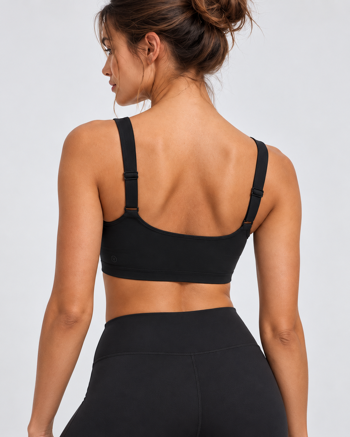 Sophie nursing bra, black, front shot