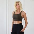 Venice 3 high impact nursing & pumping sports bra, large chest, big chested, new mom, Sweat & Milk