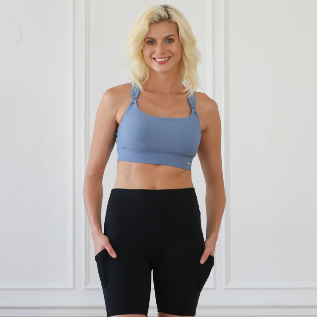Chloe 4 Running nursing & pumping sports bra, high impact, A-H cups, big chested, sweat and milk